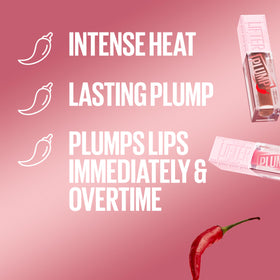 MAYBELLINE close-up of gloss texture highlighting smooth shine