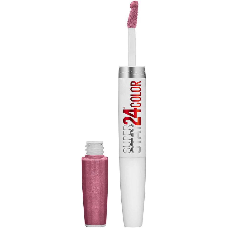 MAYBELLINE Perpetual Plum front tube showing dual‑ended design and color