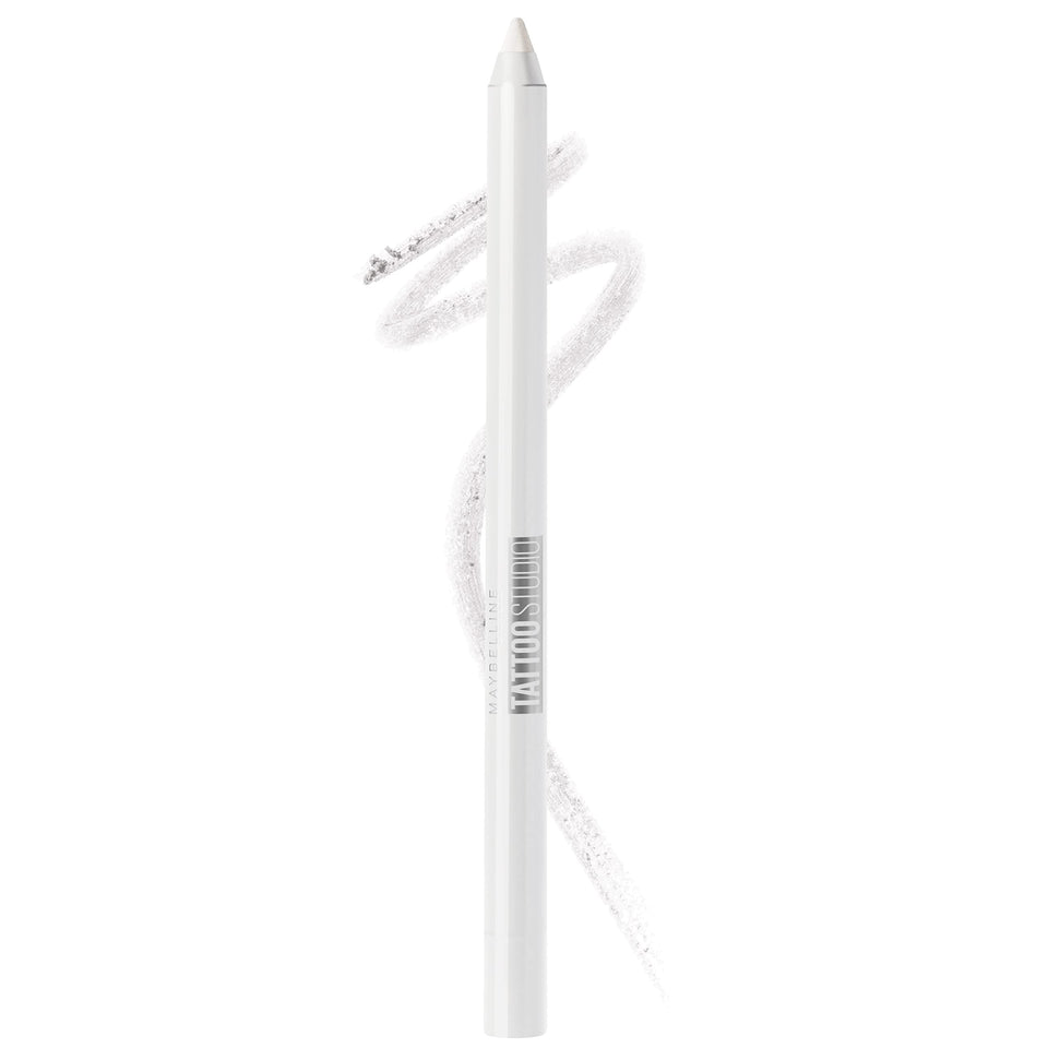 MAYBELLINE polished white packaging front view showing product clarity benefit