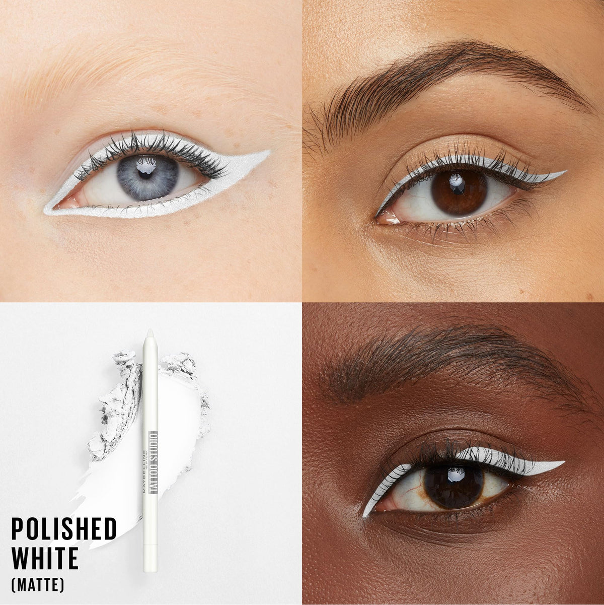 MAYBELLINE pencil tip close-up highlighting sharpenable precision benefit
