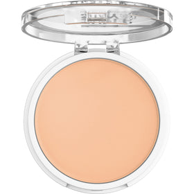 MAYBELLINE compact open to reveal pressed powder in shade 130 for coverage