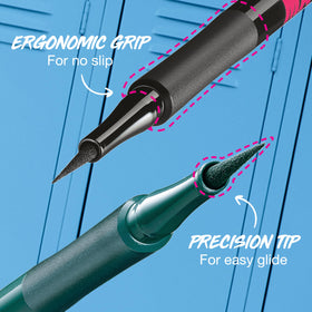 Maybelline close-up of fine precision tip for accurate lines