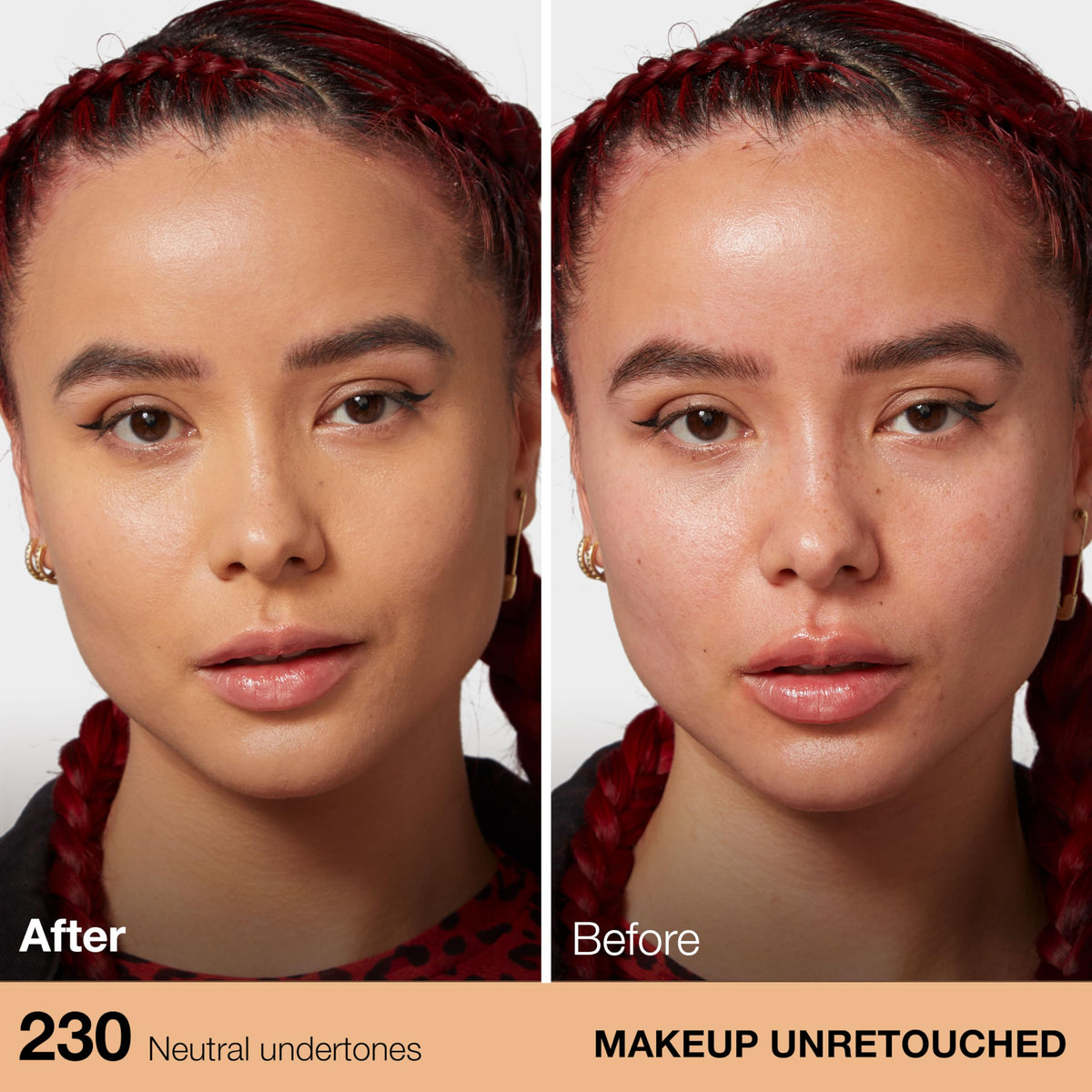 Maybelline pump close-up highlighting matte formulation for controlled application