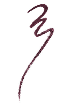 Maybelline pencil beside a lipstick for scale and pairing suggestion to coordinate looks