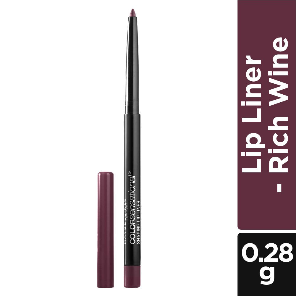Maybelline close-up of self-sharpening tip highlighting precision and ready-to-use point