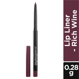 Maybelline close-up of self-sharpening tip highlighting precision and ready-to-use point