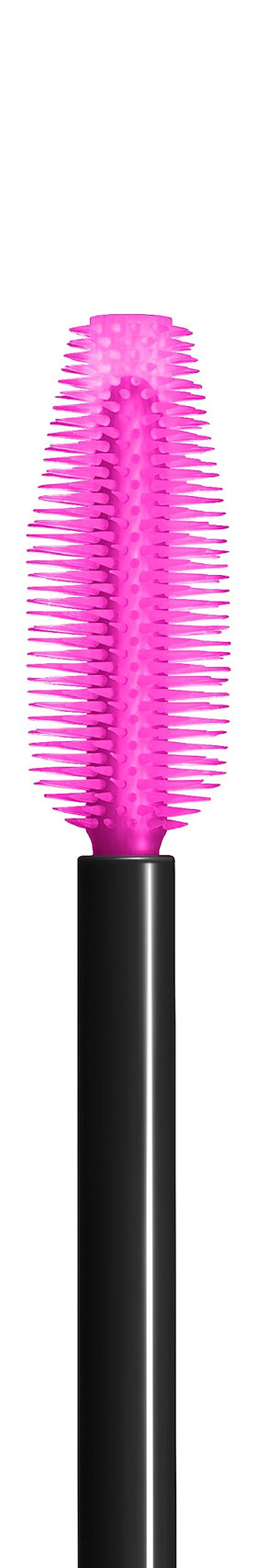 Maybelline Rocket applied on model lashes for intense lift and visible length