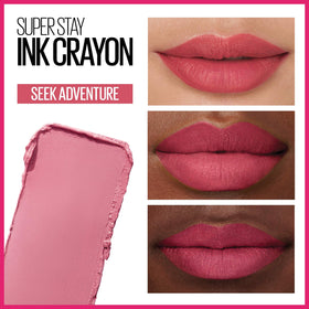 Maybelline Seek Adventure built-in sharpener detail keeps crayon tip sharp for precise application