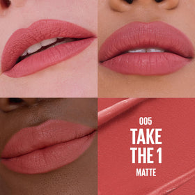 maybelline bullet close-up highlighting lip-hugging shape for precise application