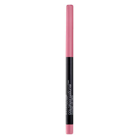Maybelline shaping lip liner front packaging shows Palest Pink shade and pencil tip for precise defining