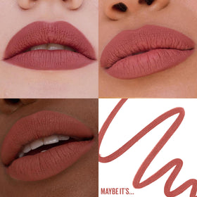 MAYBELLINE sharpenable tip close-up demonstrating precise sculpting control