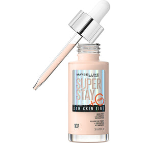 Maybelline front bottle showing product packaging and longwear benefit