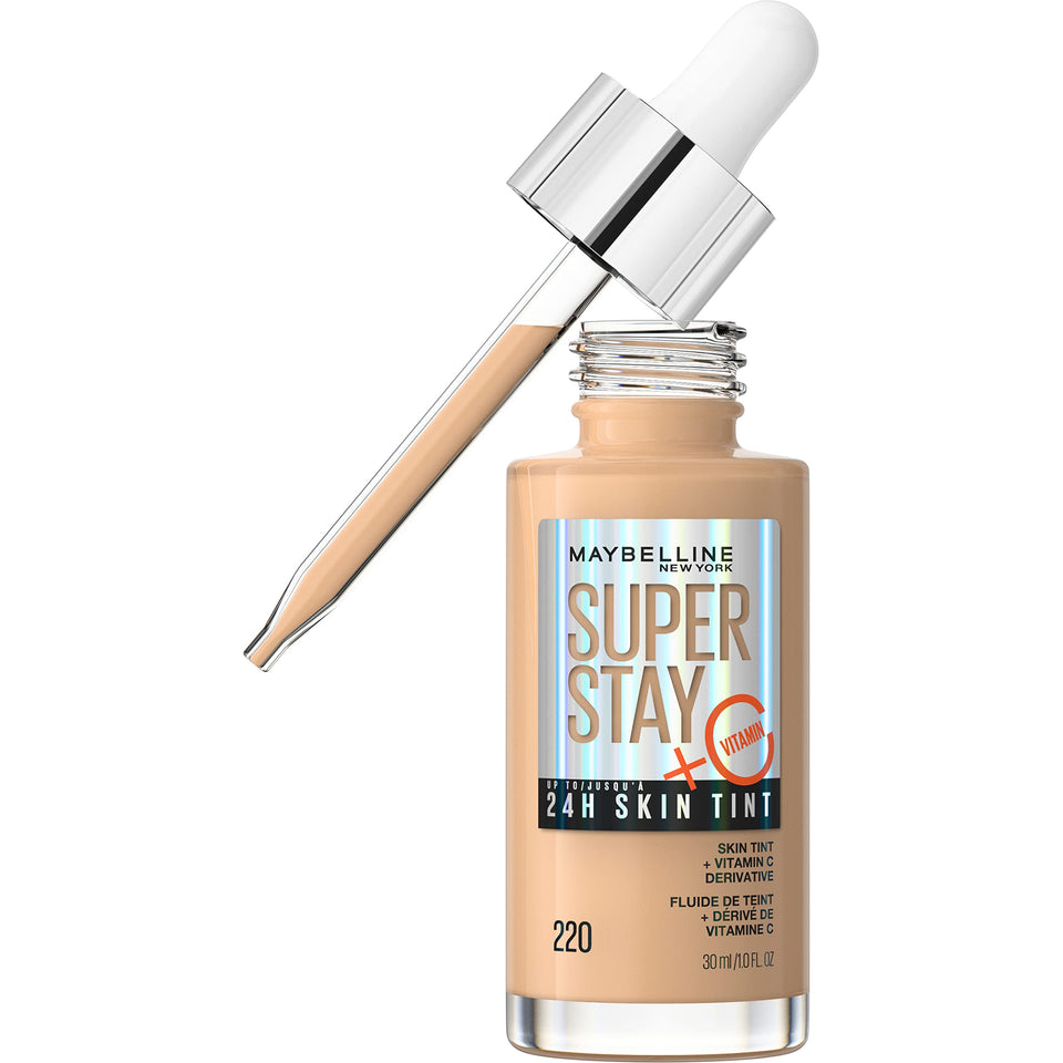 MAYBELLINE front packaging showing product and benefits