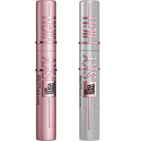 Maybelline Sky High Blackest Black wand closeup demonstrating precise lash separation
