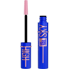 Maybelline Sky High Blue Mist front packaging showing vibrant shade and lightweight benefit