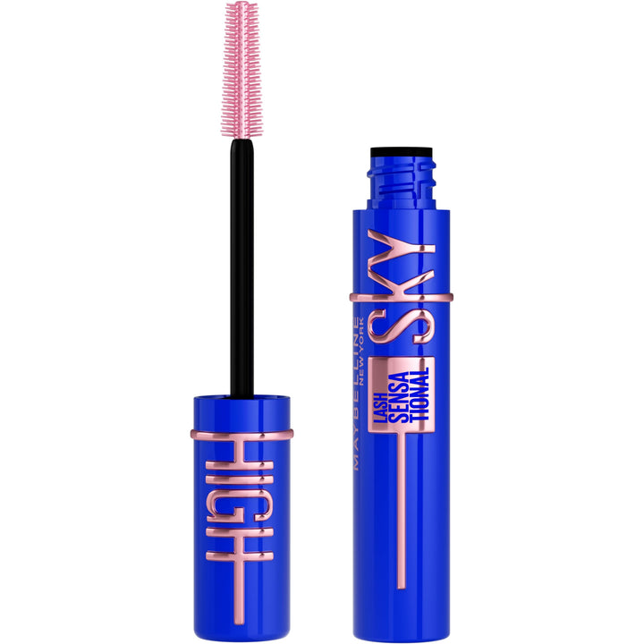 Maybelline Sky High Blue Mist front packaging showing vibrant shade and lightweight benefit
