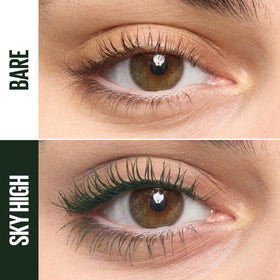 Maybelline Sky High brush close-up with Flex Tower for even lash coverage