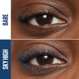 Maybelline Flex Tower brush close-up capturing lash reach and precise application benefits