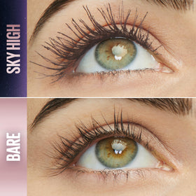 Maybelline Flex Tower brush close-up highlighting better lash reach and separation