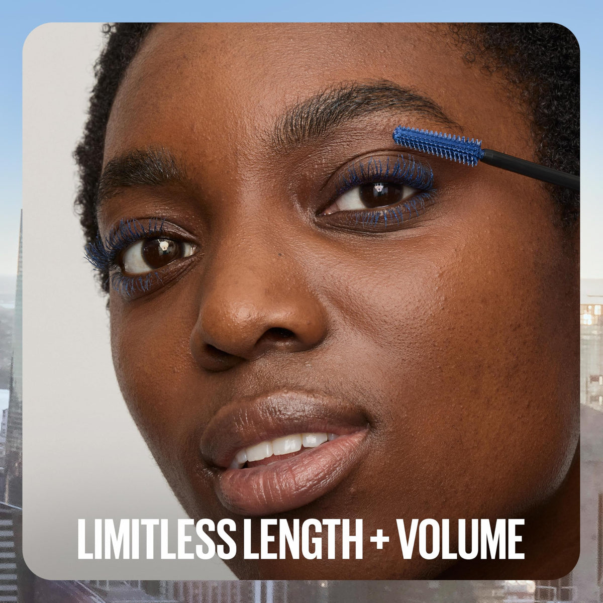 Maybelline handheld product showing compact size and travel-ready benefits