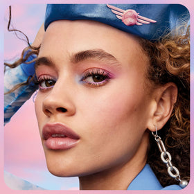 Maybelline Sky High on model daytime look enhancing natural lashes