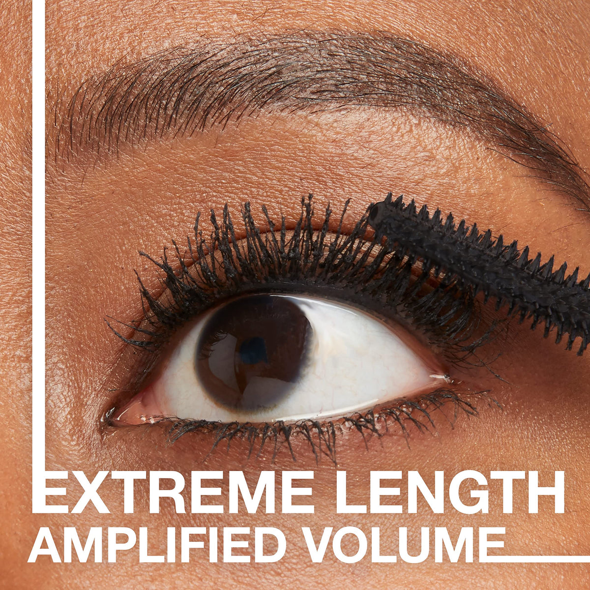 Maybelline Sky High primer size comparison next to mascara to show compact, travel-friendly benefit
