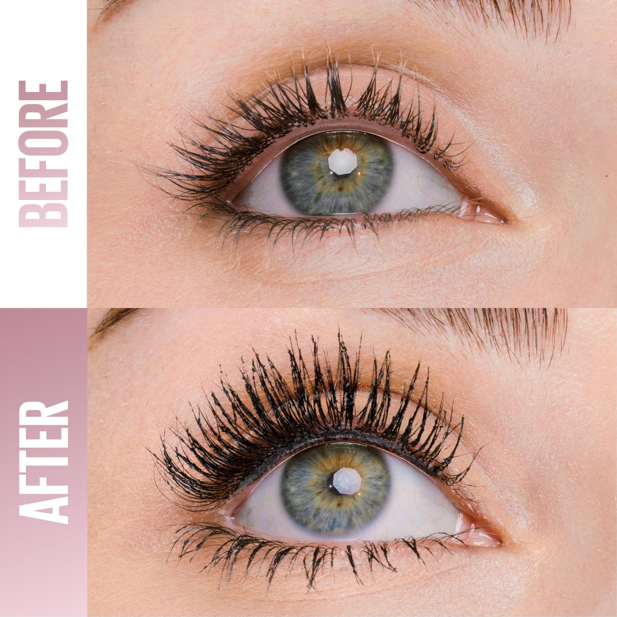 Maybelline Sky Tubes brush and wand with pyramid bristles, precise lengthening application