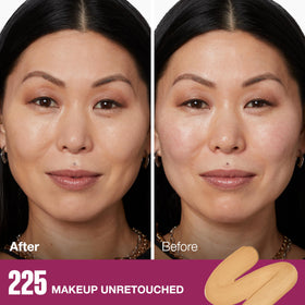 MAYBELLINE sponge applicator close-up for precise, blurred application