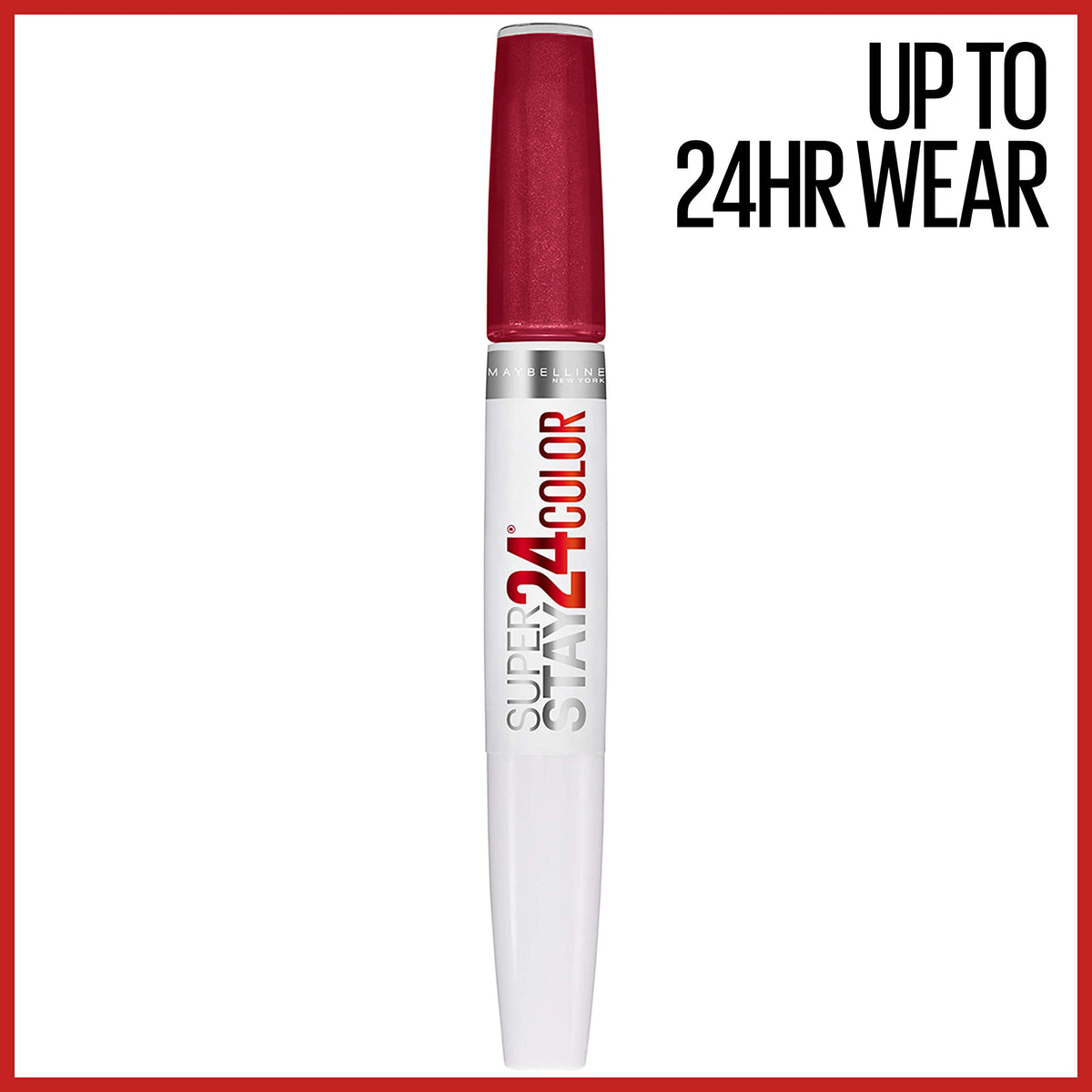 Maybelline applicator wand with precise tip for neat, high-impact application benefit