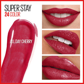 Maybelline balm close-up demonstrating creamy texture that conditions lips