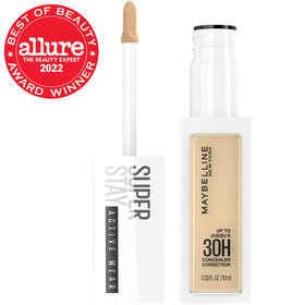 MAYBELLINE applicator close-up demonstrating comfort-curve tip for precise placement
