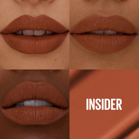 MAYBELLINE arrow-tip applicator close-up for precise, clean lip lines