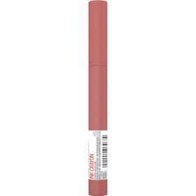 Back label of Maybelline Super Stay showing product details and usage