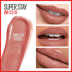 Maybelline balm wand top displaying conditioning balm for comfortable long wear