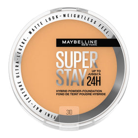 Maybelline compact front packaging showing product name and sleek design benefit convenience