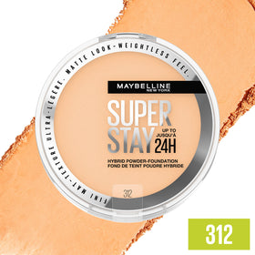 Maybelline product label close-up highlighting shade and ingredient info benefit