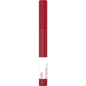 Maybelline crayon open cap showing product label and shade information benefit