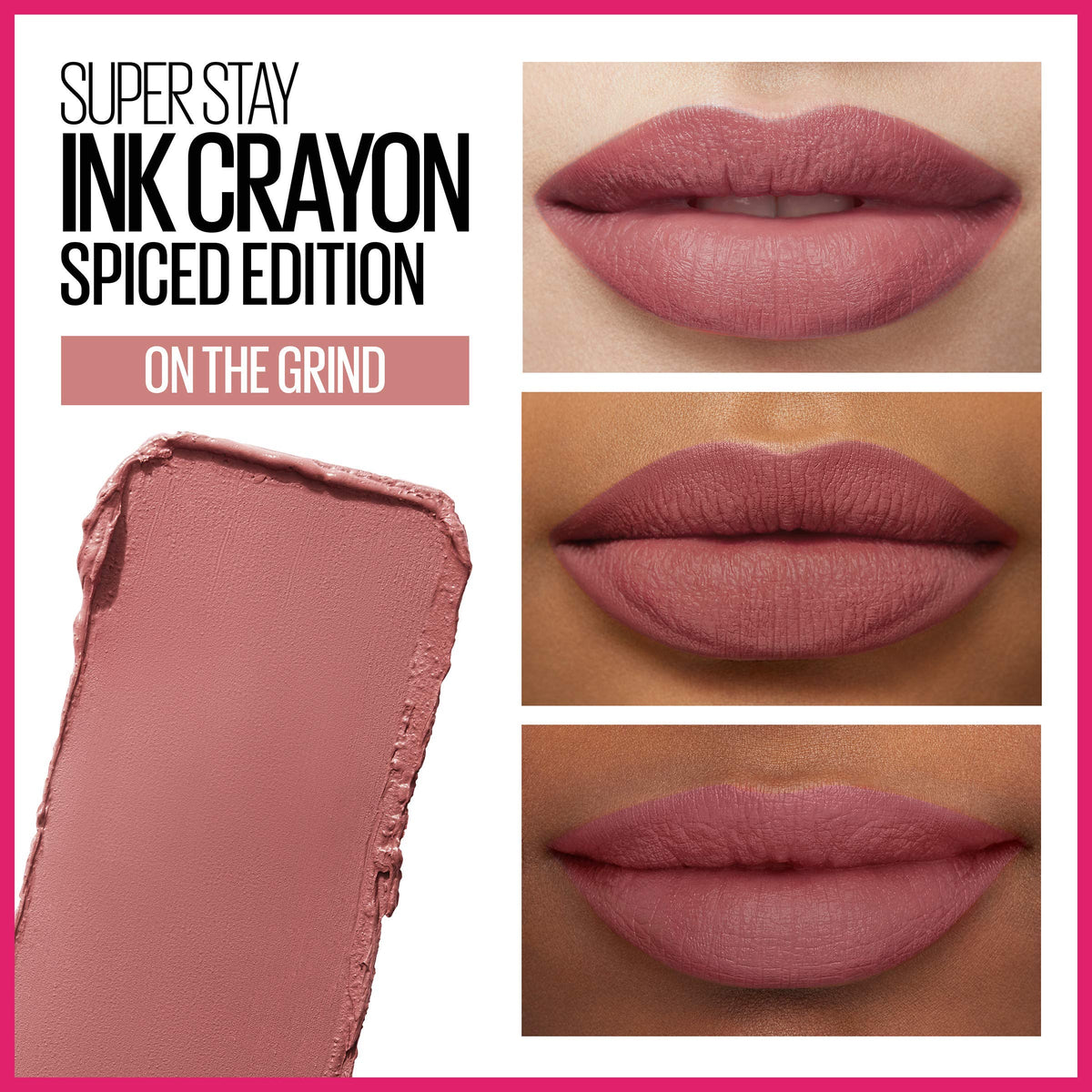 Maybelline precision tip close-up showing fine point for clean lip lining and accurate application