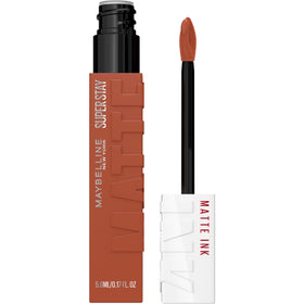 MAYBELLINE Super Stay Matte Ink front packaging shows shade and sleek tube for travel