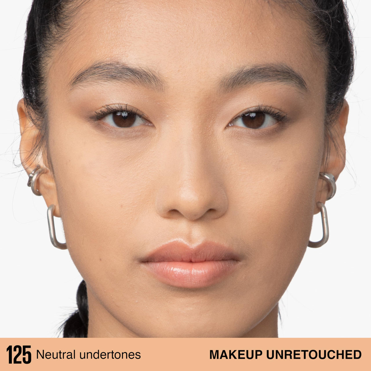 Maybelline close-up texture of foundation highlighting lightweight blendability benefit