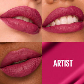 Maybelline arrow applicator close-up demonstrating precise tip for accurate lip lining