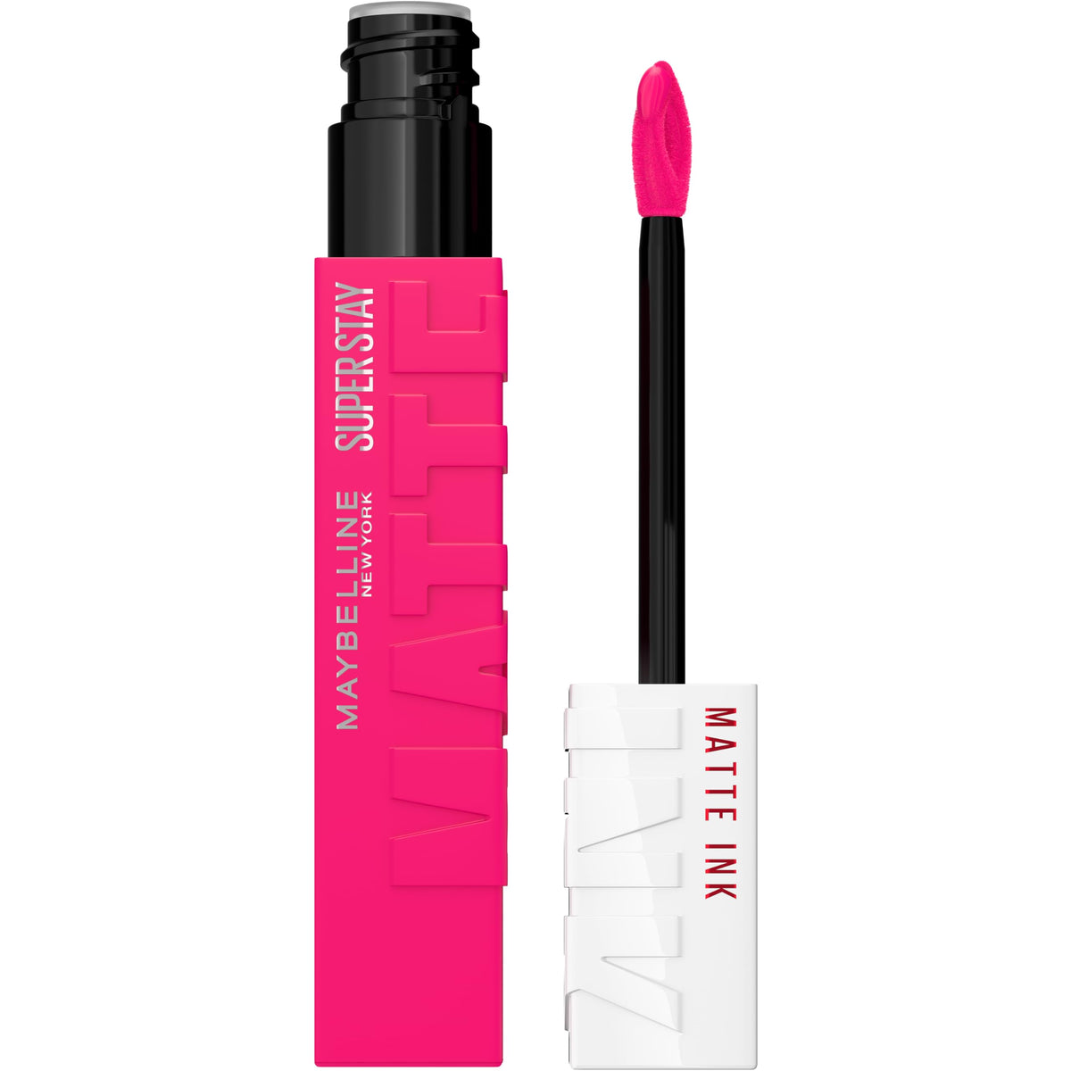 Maybelline front packaging showing color and matte finish benefit