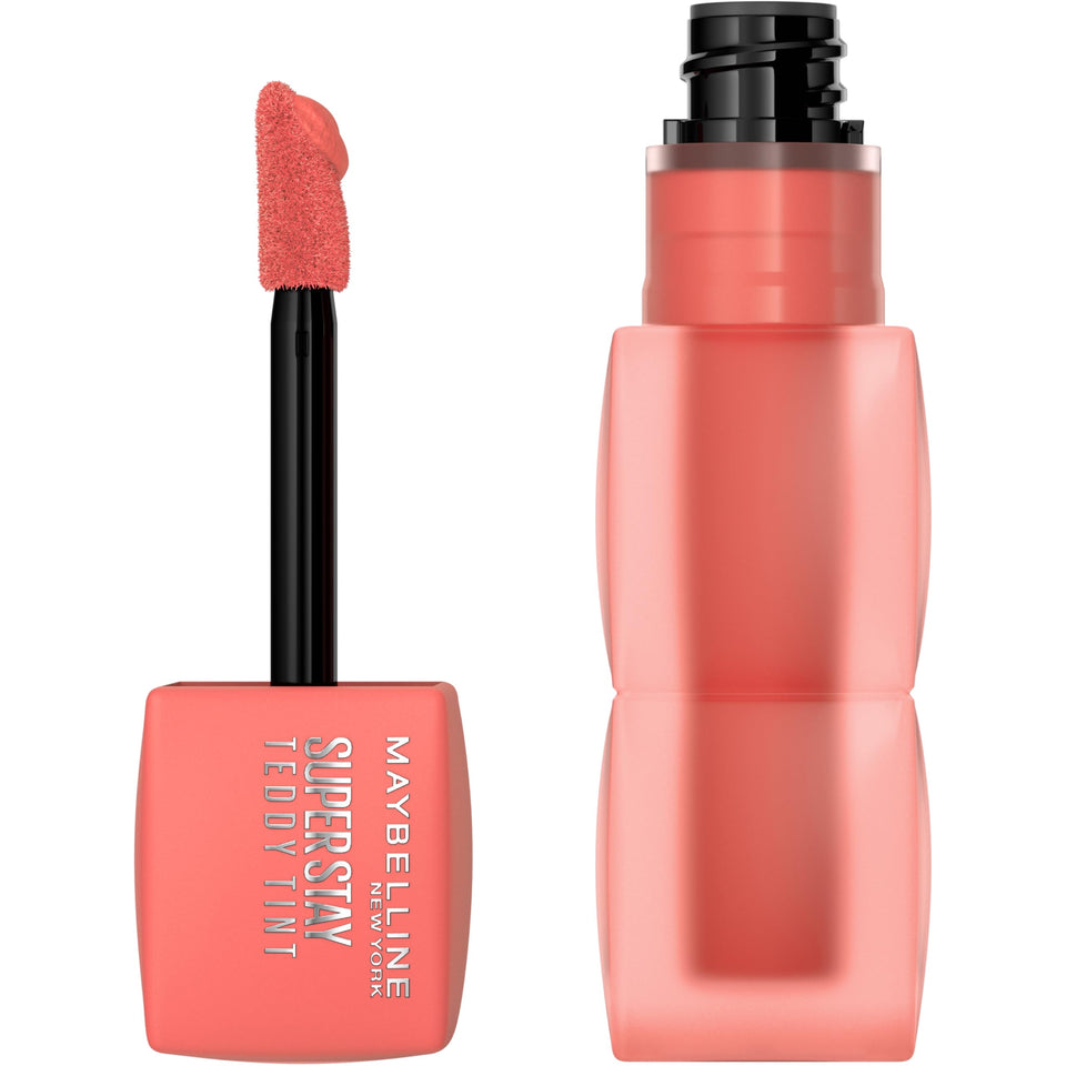 MAYBELLINE product front packaging showing Baby Tee shade and benefits