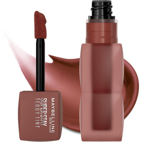 MAYBELLINE model wearing tint illustrating natural-looking longwear color
