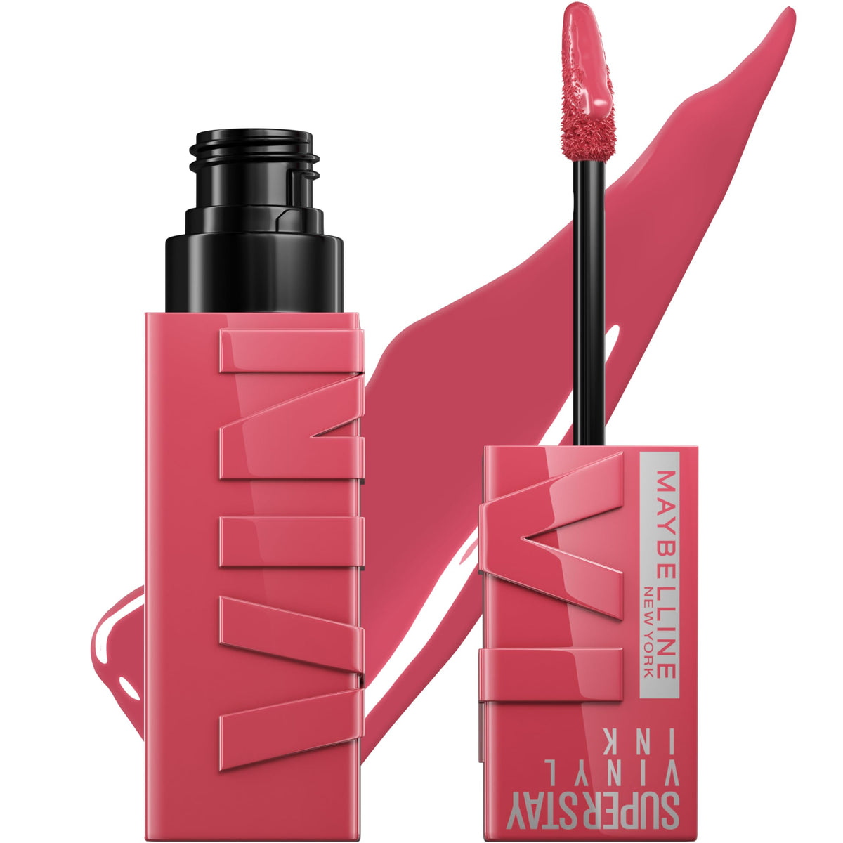 MAYBELLINE front packaging showing shade Sultry and glossy finish benefits
