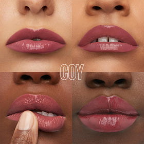 Maybelline open tube detail showing product depth and applicator tip