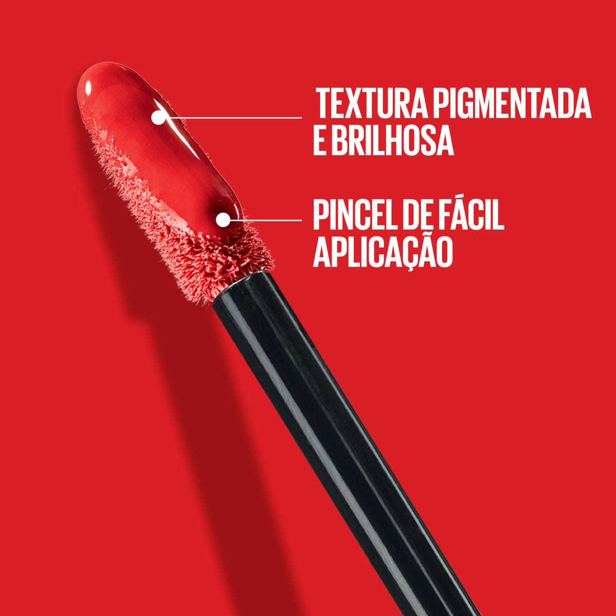 Maybelline size comparison demonstrating compact 0.14 fl oz portability