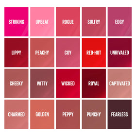 MAYBELLINE multiple shades flatlay to demonstrate selection versatility