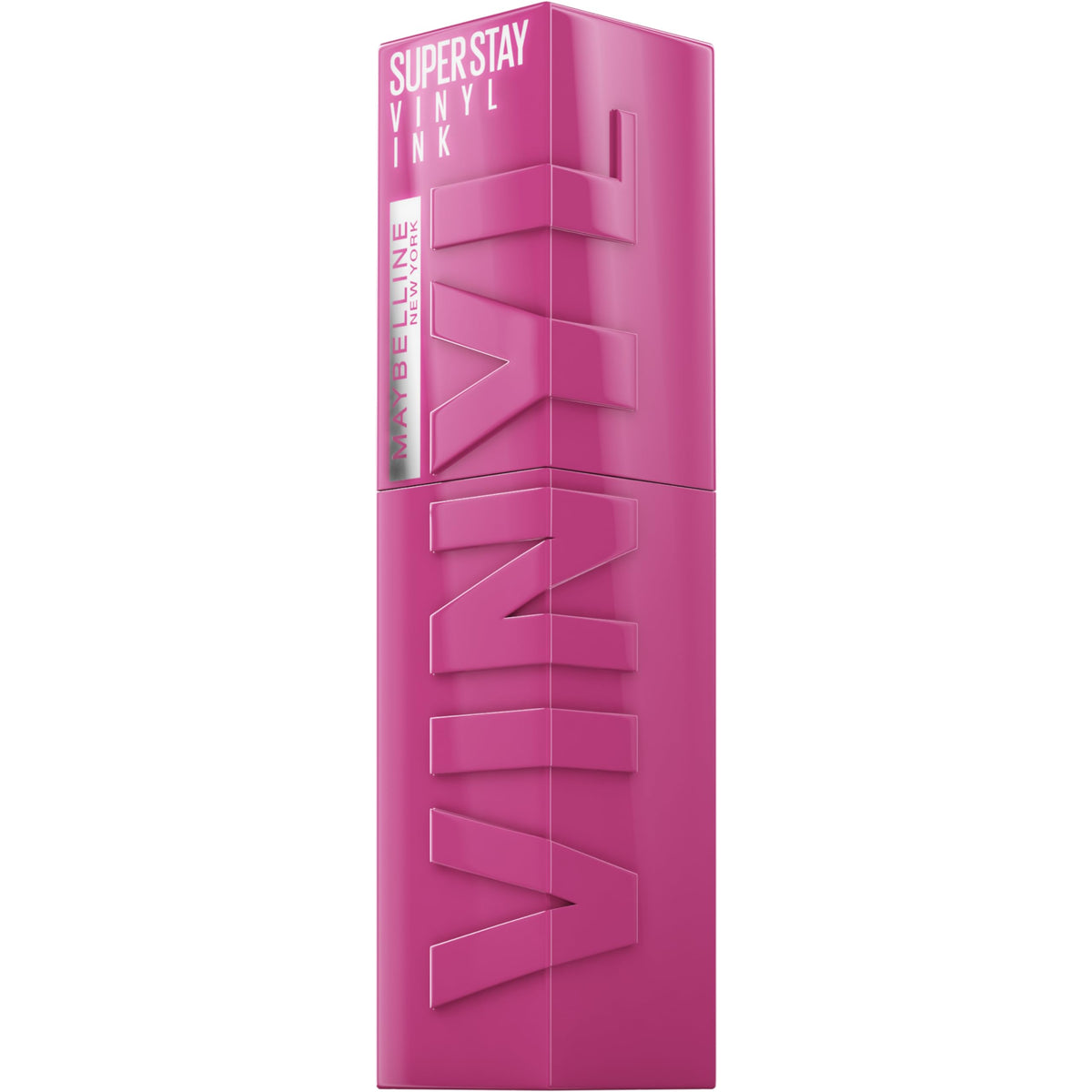 MAYBELLINE tube held in hand to display compact size and portability