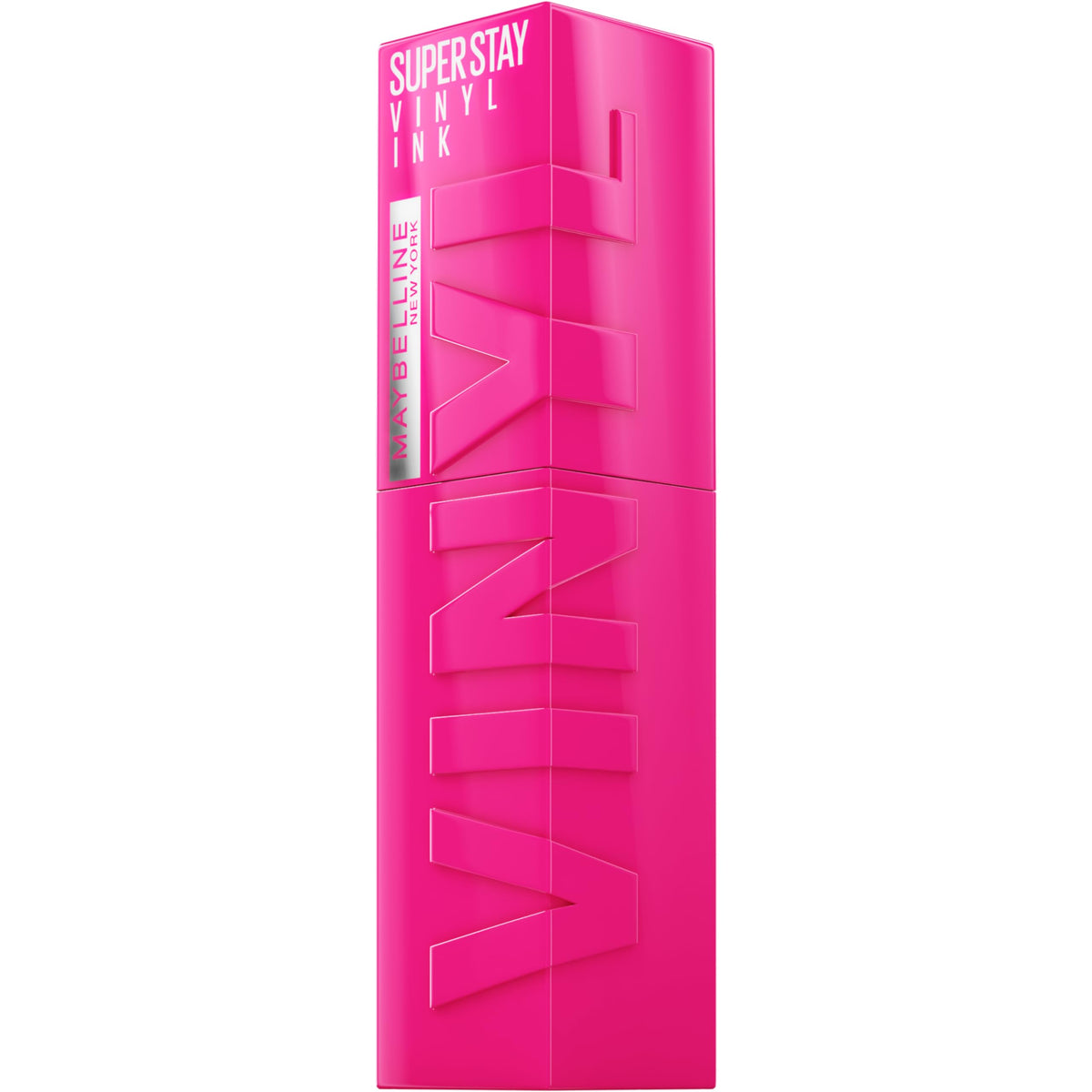 MAYBELLINE size comparison with everyday item showing tube scale and portability for touch-ups